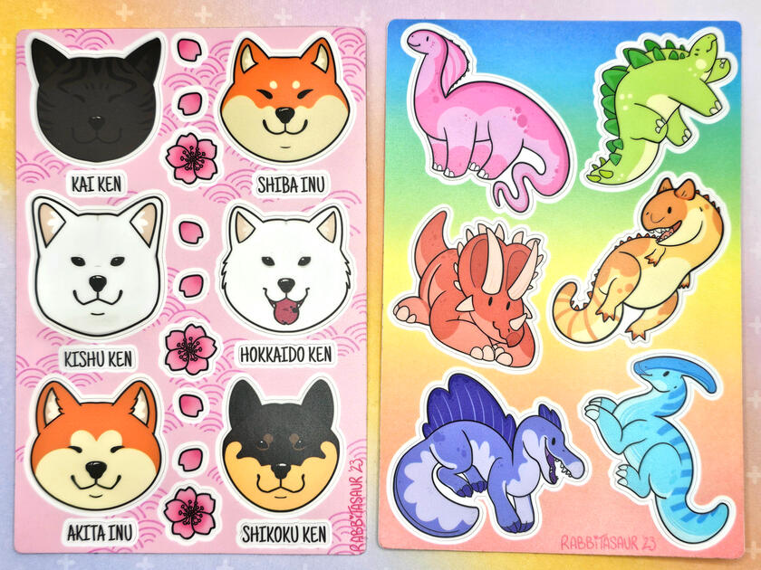 Sticker sheets